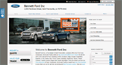 Desktop Screenshot of bennettford.com